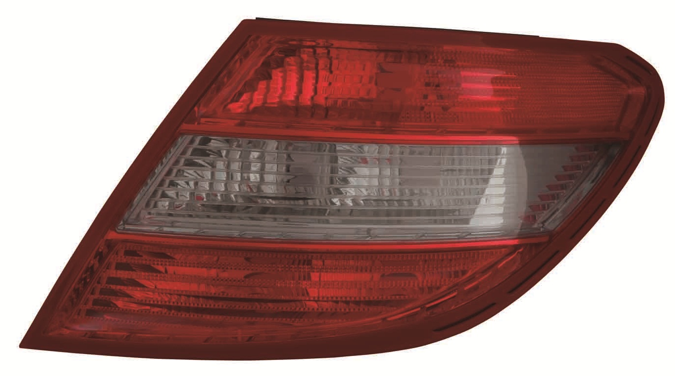 MERCEDES C W204 2007 PILOTO TRASERO DERECHO 4P ROJO-FUM