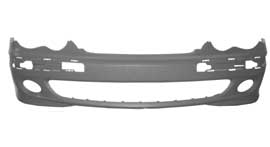 MERCEDES C W203 2004 PARAGOLPES FRONTAL PREPARADO PARA PINTAR CON ANTINIEBLA LAVA FARO