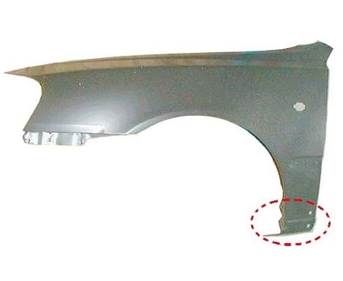 HYUNDAI ACCENTRAL 2000 ALETA FRONTAL IZQUIERDO QUIERDO