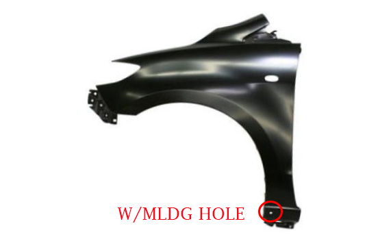 MAZDA 5 2004 ALETA FRONTAL IZQUIERDO QUIERDO